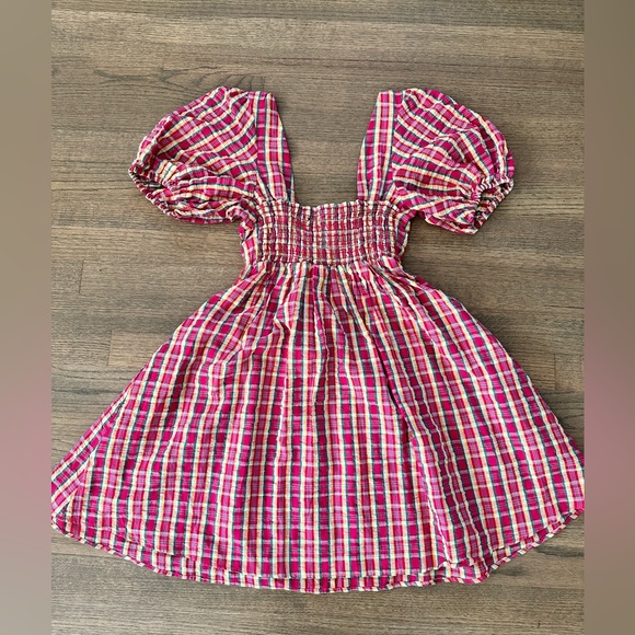 Show Me Your MuMu Smitten Babydoll Dress-Pink Plaid-Size Small - Picture 7 of 13